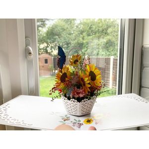 Mothers Day Card Bundle 3D Pop-Up Greeting Cards 4 Color Printed Die Cut Paper Rectangle <b>Matte</b> <b>Varnishing</b> - Product Image 4