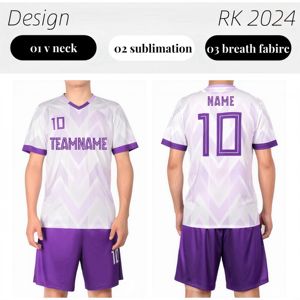 24/25 самых продаваемых комплектов тренировочных футболок для мужчин и взрослых с возможностью нанесения индивидуального названия команды и номеров, 100% полиэстер, спортивная одежда - Product Image 5