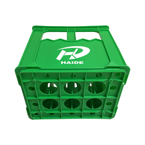 550ml 12 Bottles beer crate plastic glass bottle milk crate for Transport