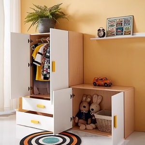 Kinder-Kleiderschränke für Zuhause - Kurzer Kleiderschrank für Neugeborene und Kinder - Product Image 2