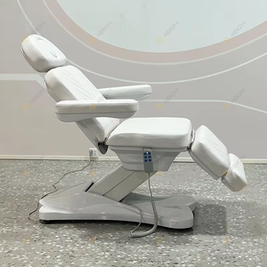 <span class=keywords><strong>Prix</strong></span> de gros Mobilier de salon de beauté <span class=keywords><strong>Lit</strong></span> médical facial en cuir blanc Table et <span class=keywords><strong>lit</strong></span> de massage modernes à trois moteurs - Product Image 6