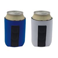 Support magnétique isolant en néoprène vierge pour canette de bière 12oz, personnalisable avec logo, vente en gros