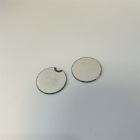 Komponen keramik piezoelektrik ultrasonik, PZT4 PZT8 250 ℃ suhu tinggi PZT Piezo cakram/cincin keramik