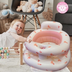 Silla Inflable de PVC Ecológica, Nuevo Diseño, Personalizable de Fábrica, Silla de Alimentación para Bebés, Silla de Aprendizaje - Product Image 6