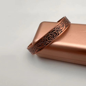 Pulsera Magnética para Hombre y Mujer, 99.9% Plata Pura Sólida, con 6 Imanes Potentes, Ajustable, Caja de Regalo para Padre, Esposo, Novio - Product Image 6