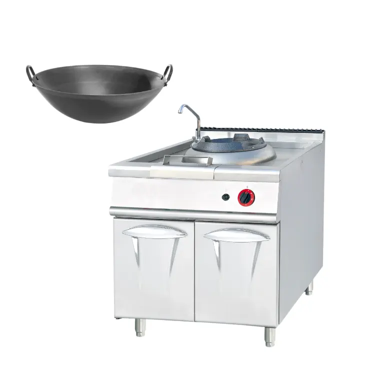 Gpl propene jet bruciatore wok esterno propano anello stufa macchina da cucina piano cottura autoportante gamma di gas commerciale in acciaio inossidabile