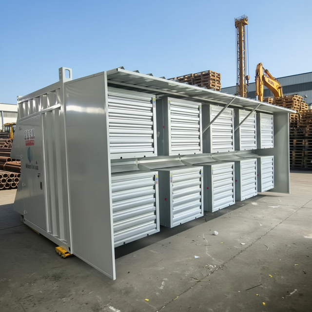 High-Capacity Modular GPU Cabinet Enclosure with Precision Cooling Box and Intelligent Ventilation for Data Equipment
