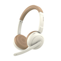 Nouveauté Casque sans fil pour bureau et entreprise Casque supra-auriculaire pour centre d'appels Téléphone Casque sans fil supra-auriculaire