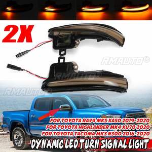 Rétroviseur avec clignotant LED, lampe indicatrice pour Toyota Tacoma, Highlander, Alphard, RAV4, Lexus - Product Image 1