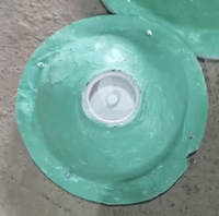 Moules en silicone en fibre de verre en forme de grand bol pour moule à pot de fleurs
