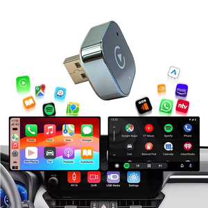 Adaptateur Portable CarPlay & <span class=keywords><strong>Android</strong></span> <span class=keywords><strong>Auto</strong></span> <span class=keywords><strong>MirrorLink</strong></span> avec WiFi et USB Intégrés pour Boîtier AI de Voiture Carplay <span class=keywords><strong>Auto</strong></span> - Product Image 2
