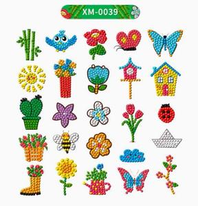 Kits de Peinture Diamant Série DIY – Jouet Créatif pour Enfants (Garçons et Filles) – Kits de Peinture Animaux – Art Complet à Piquer les Diamants - Product Image 1