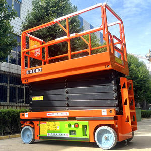 Ce 6m 8m 10m 12m 14m 16m Skylift automático elevador móvil andamio elevador de tijera hidráulica plataforma capaz de coche para trabajo aéreo - Product Image 1