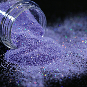 China Glitter Supplier Chunky Bulk Holographic Glitter Flakes for Tumblers Crafts - Product Image 1