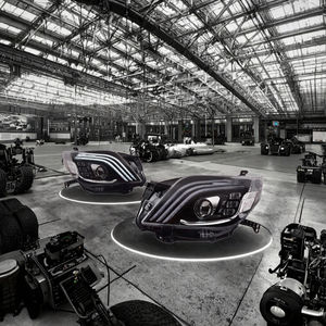 Pour Prado 2010-2013 Phares à LED Projecteurs Feux de Jour 12V Neuf - Product Image 3