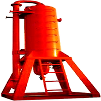 Separator Gas Cair Lapangan Minyak dengan Motor dan Wadah Tekan Kapasitas 180-320m/h Berat 2600kg untuk Sistem Kontrol Padatan