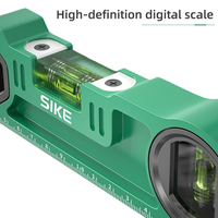 Niveau Laser Autonivelant à Lignes Croisées, Rapporteur Numérique de Haute Précision, Détecteur d'Angle et Aimants de Base Puissants