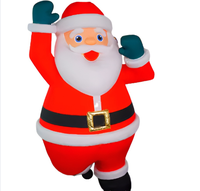 Costume de modèle de jouet en peluche d'orignal mobile gonflable de défilé de Noël
