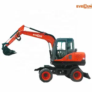 EVERUN ERWE150 13500kg China Multifunction Brand New Machine Ce Certified Grapple Model Front Shovel Portable House Excavators