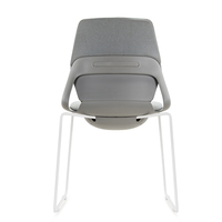 Chaise de conférence pliable moderne pour bureau et école, en PP, idéale pour la formation, les ateliers et les gymnases