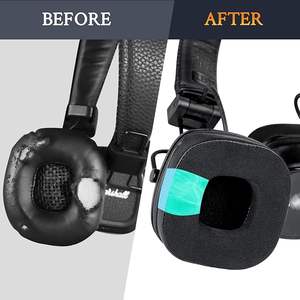 แผ่นรองหูฟังเจลเย็นสำหรับ <span class=keywords><strong>Marshall</strong></span> <span class=keywords><strong>Major</strong></span> IV <span class=keywords><strong>4</strong></span> ผ้าไหม อะไหล่หูฟัง - Product Image 5