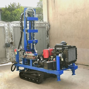 Công suất cao 57hp động cơ diesel Giàn Khoan 260 mét sâu nước nhỏ và khí nén hai mục đích nước giếng khoan Giàn Khoan Máy - Product Image 3