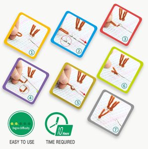 Gancho <span class=keywords><strong>de</strong></span> cierre Kits <span class=keywords><strong>de</strong></span> alfombra <span class=keywords><strong>de</strong></span> ganchillo cojín <span class=keywords><strong>de</strong></span> Kits para la decoración del hogar <span class=keywords><strong>de</strong></span> oso <span class=keywords><strong>en</strong></span> la <span class=keywords><strong>Luna</strong></span> 50X50 cm - Product Image 2