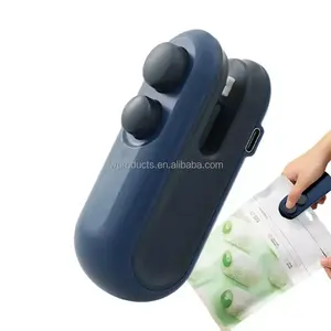 Mini Sluitmachine Usb Plastic Verpakking Vacuüm Sealer Snelle Verwarming Draagbare Snack Zakken Thermische Sealer Voor Voedsel Vers