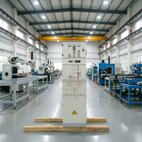 Vente en gros de matériel de commutation électrique industriel compact en métal pour intérieur, 3 phases, 12 kV, 10 kV, 630 A, isolé au gaz SF6, modulaire, IP67, RMU