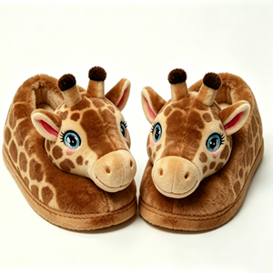 Pantuflas personalizadas de gato, pantuflas de felpa de gato, pantuflas de animales para el hogar, pantuflas lindas de gato, pantuflas de gato naranja, pantuflas de peluche de gatito - Product Image 4