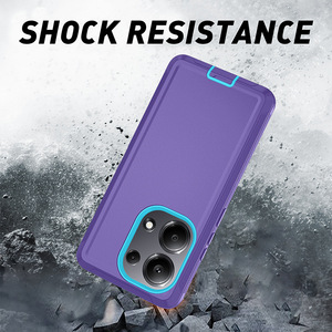 เคสโทรศัพท์ GSCASE 3 in 1 Holster Defender สำหรับ <span class=keywords><strong>Tecno</strong></span> <span class=keywords><strong>Spark</strong></span> <span class=keywords><strong>8C</strong></span> และ <span class=keywords><strong>Tecno</strong></span> <span class=keywords><strong>Spark</strong></span> <span class=keywords><strong>Go</strong></span> 2024 2023 - Product Image 4