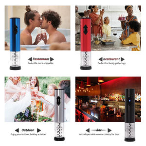 ที่เปิดขวดไวน์ไฟฟ้าที่ตัดฟอยล์ไวน์แดงที่เปิดขวดไวน์อัตโนมัติอุปกรณ์ครัวที่เปิดขวด - Product Image 4