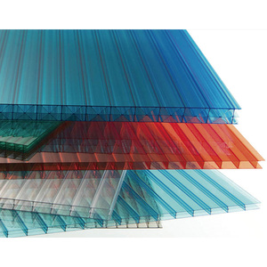 Nouveau panneau en plastique cristal 8mm Feuille de <span class=keywords><strong>polycarbonate</strong></span> cellulaire Feuille de <span class=keywords><strong>polycarbonate</strong></span> creuse - Product Image 5