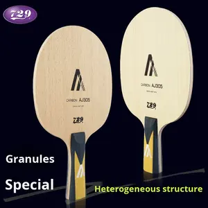 <span class=keywords><strong>Friendship</strong></span> 729 AJ305 Raquette de tennis de table professionnelle en caoutchouc à picots à structure hétérogène en carbone pour entraînement - Product Image 2