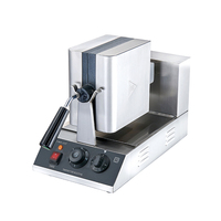 Prix usine Gaufrier Gâteau Machine De Cuisson Mini Gaufrier Belge Rond Utiliser La Source D'alimentation Électrique