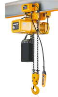 Palans électriques à chaîne avec double arbre, chariot motorisé plus stable, protection IP55 pour levage industriel intensif