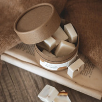Bocaux biodégradables personnalisés boîte d'emballage de bombe de bain en carton boîte cadeau ronde pots de savon en papier de tube de savon en poudre de papier