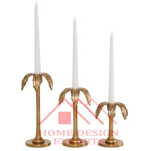 Support pour maison hôtels et restaurants Bougeoirs en métal de haute qualité Lot de 3 pour décoration d'événement de mariage Best Seller - Product Image 5