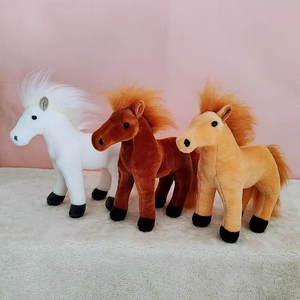 Peluche Cheval Zodiaque, Jouet en Peluche Animal, Cadeau pour Événements, Décoration d'Intérieur, Cadeau de Fêtes - Product Image 5