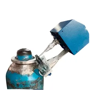 ZIXU pour les petites entreprises Portable Mini Acrylique Cylindre Vase Gravure Cylindre Portable Pneumatique Impact Machine de Marquage