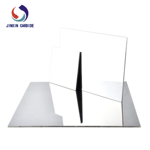 Pelat karbida lembar dipoles cermin karbida Tungsten Sintering suhu tinggi