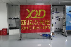 <span class=keywords><strong>Horloge</strong></span> <span class=keywords><strong>murale</strong></span> géante à points basculants bicolores haute luminosité MAGSIGN Affichage à points basculants - Product Image 5