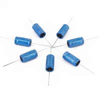 Condensateur électrolytique en aluminium bipolaire JIEDENG 6,8 µF 100 V 10 % pour haut-parleur Hi-Fi, montage horizontal, non polarisé, pour crossover audio