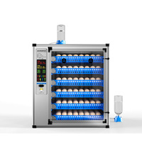 Incubateur à œufs de poulet entièrement automatique de grande capacité, 600 pièces, machine d'éclosion