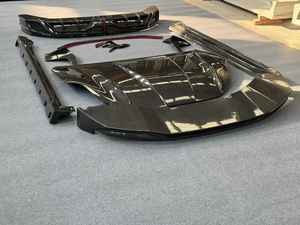 Accessoires de voiture Ensemble complet de jupe latérale Lèvres avant arrière Spoiler de pare-chocs <span class=keywords><strong>Kit</strong></span> de carrosserie en fibre de carbone pour ZEEKR 001 - Product Image 6