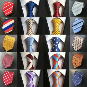 Custom Woven Silk necktie High Quality cheap neck tie jacquard woven necktie novelty tie Fabric Woven Neck Ties for men set