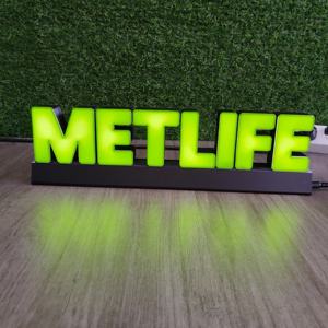 Logo <span class=keywords><strong>en</strong></span> acrylique éclairé par LED miniature personnalisé, caractères <span class=keywords><strong>de</strong></span> <span class=keywords><strong>porte</strong></span> <span class=keywords><strong>de</strong></span> magasin <span class=keywords><strong>en</strong></span> acier inoxydable, affichage intérieur, transformateur lumineux <span class=keywords><strong>de</strong></span> bureau - Product Image 2