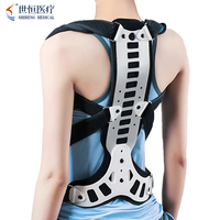 Correcteur de posture et soutien dorsal pour le dos courbé, la scoliose, la kyphose et les fractures compressives vertébrales, pour hommes et femmes