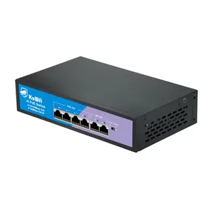 KuWFi 1,6 Gbps 2K dirección MAC de alta velocidad 250m WiFi distancia 4 puertos 6 puertos uplink Poe switches para computadora