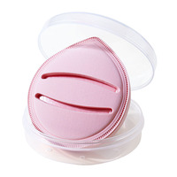 Éponge de maquillage professionnelle pour fond de teint, sans latex, adaptée aux fonds de teint liquides et aux poudres compactes, en polyuréthane hydrophile